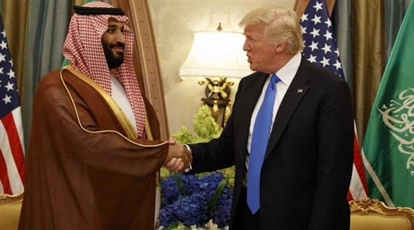 الرئيس الأمريكي دونالد ترامب وولي العهد السعودي الأمير محمد بن سلمان (أرشيف)