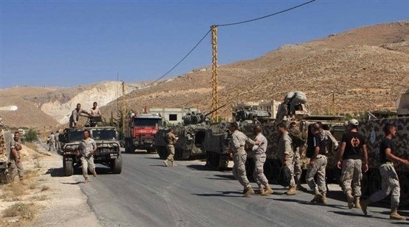 قوات من الجيش اللبناني قرب مخيم وادي الأرانب (أرشيف)