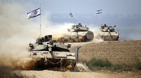 دبابات إسرائيلية في مناورات عسكرية.(أرشيف)