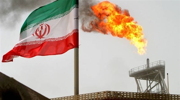 منصة نفطية في حقل سوروش الإيراني (رويترز)