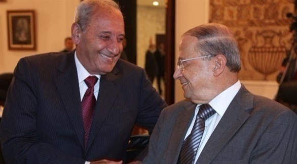 الرئيس اللبناني ميشال عون ورئيس مجلس النواب نبيه بري.(أرشيف)