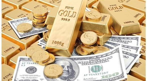 الذهب والدولار (أرشيف)