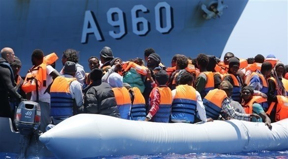 قارب مهاجرين (أرشيف)