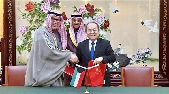 من توقيع مذكرة التفاهم بين الكويت والصين (كونا)