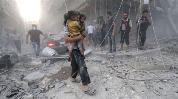 مدنيون يعانون ويلات الحرب الوحشية في سوريا (أرشيف)