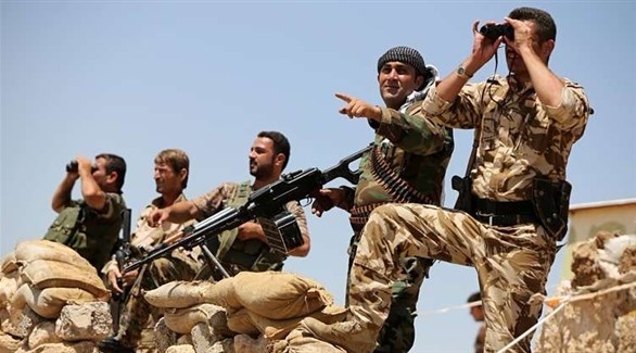 مقاتلون أكراد في شمال سوريا.(أرشيف)