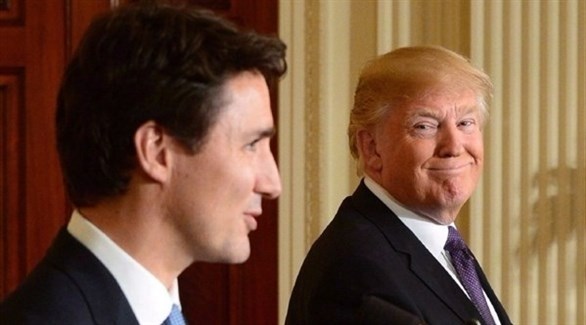 الرئيس الأمريكي ورئيس الوزراء الكندي (أرشيف)