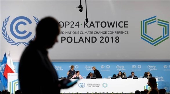 جانب من مؤتمر الأمم المتحدة حول المناخ في بولندا (رويترز)