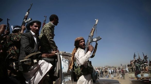 مسلحون من ميليشيا الحوثي الإرهابية في اليمن (أرشيف) 