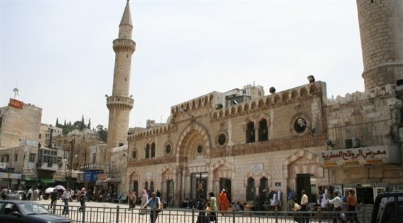 المسجد الحسيني في العاصمة الأردنية عمان (أرشيف)