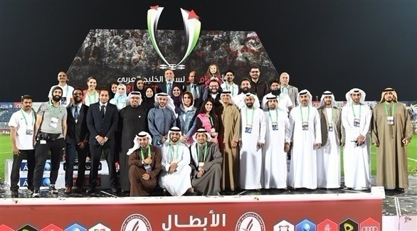 فريق عمل كأس السوبر الإماراتي (المصدر)