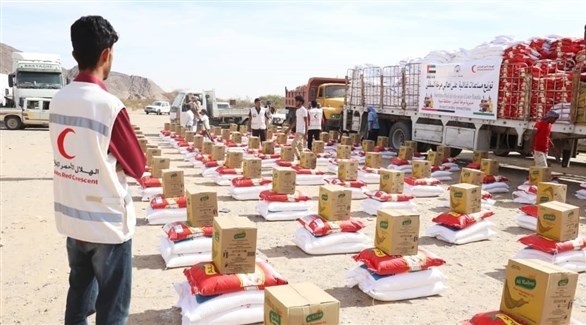 مساعدات إماراتية إلى شبوة اليمنية (وام)