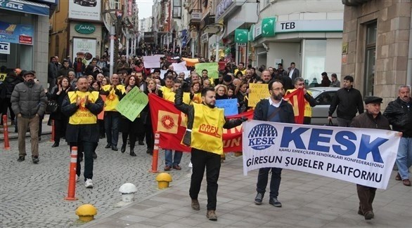 احتجاجات لمعلمين عاطلين عن العمل في تركيا (أرشيف)