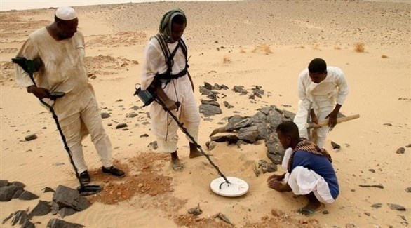 منقبون عن الذهب في موريتانيا (أرشيف)