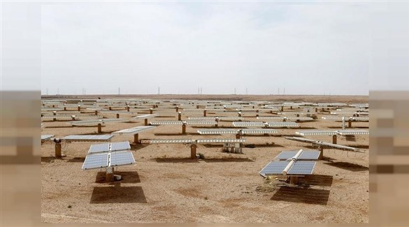 مزرعة لتوليد الطاقة الشمسية في السعودية (أرشيف)
