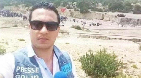 المصور الصحفي عبد الرزاق زُرقي الذي أضرم النار في نفسه في تونس.(أرشيف)