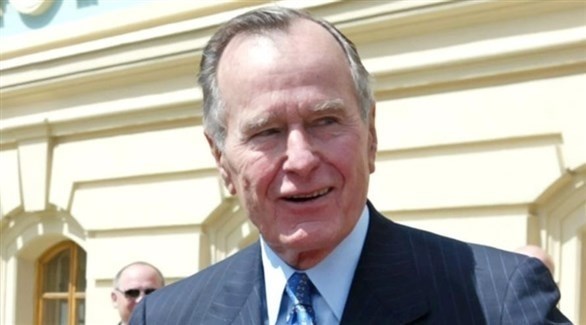 الرئيس الأمريكي الراحل جورج بوش.(أرشيف)