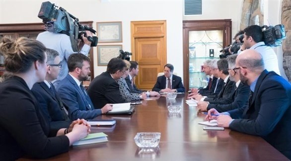 محادثات أمريكية مع الرئيس القبرصي (أرشيف)