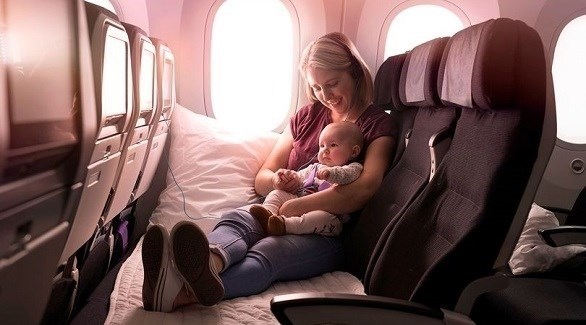 شركة الطيران النيوزلندية تطبق نظام "ساكي كاوتش" للأطفال (ميرور)