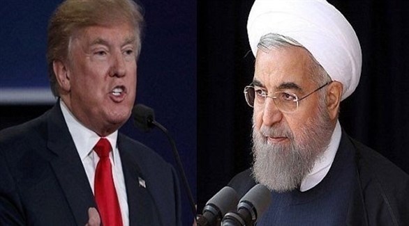 الرئيسان الأمريكي دونالد ترامب والإيراني حسن روحاني (أرشيف)