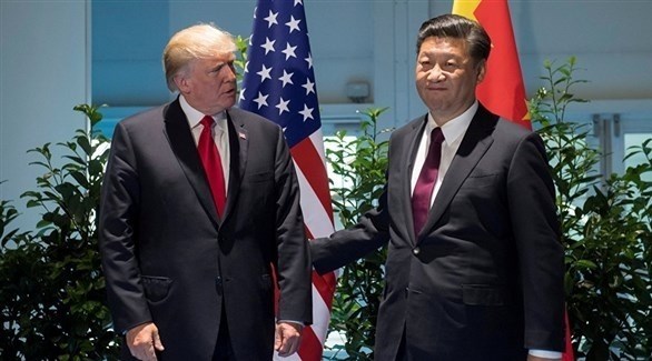 الرئيسان الصيني شي جين بينغ والأمريكي دونالد ترامب (أرشيف)