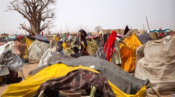 أحد مخيمات اللاجئين في دارفور (أ ف ب)