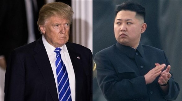 الزعيم الكوري الشمالي كيم جونج أون والرئيس الأمريكي دونالد ترامب (أرشيف)