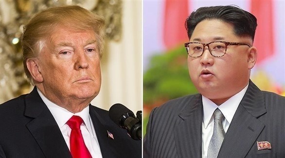زعيم كوريا الشمالية كيم جونغ أون ورئيس أمريكا دونالد ترامب (أرشيف)