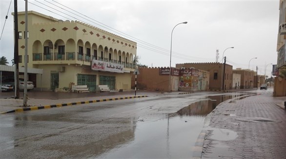 هطول أمطار صباح اليوم في ظفار العمانية (العمانية)