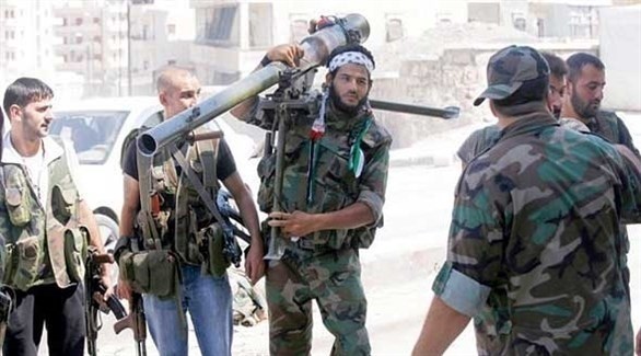 عناصرمن المعارضة السورية المسلحة في الجنوب(أرشيف)