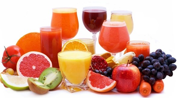 عصائر الفاكهة تحتوي على نسبة عالية من السكر