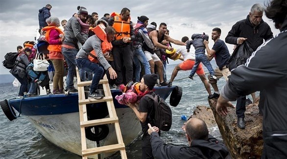 إنقاذ مهاجرين في البحر المتوسط (أرشيف)