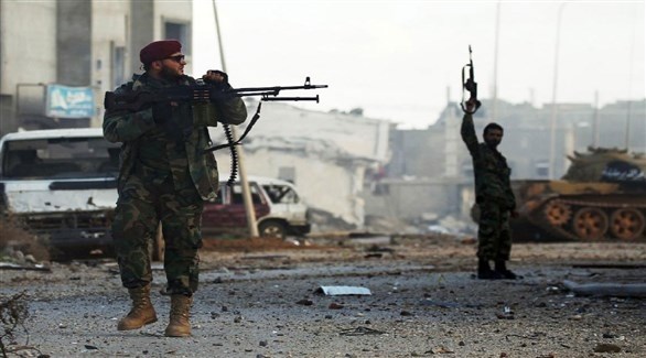 مسلحون في اشتباكات في طرابلس (أرشيف)