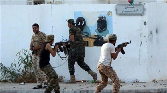 اشتباكات بالعاصمة الليبية طرابلس (أرشيف)