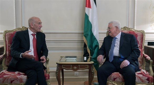 لقاء ثنائي بين عباس وأولمرت (وفا)