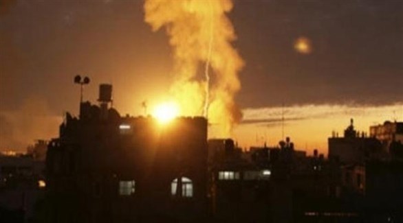 قصف إسرائيلي سابق على غزة (أرشيف)