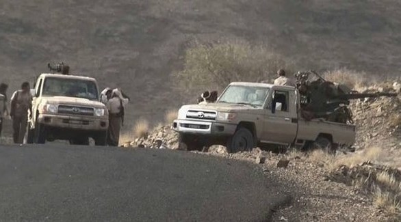 مدافع على شاحنات خفيفة تابعة للجيش الوطني اليمني(أرشيف)