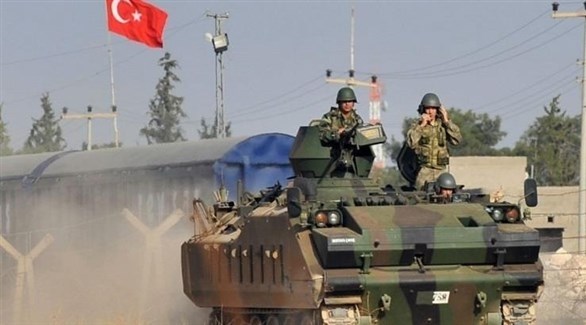 جنود أتراك في منطقة حدودية بين تركيا وسوريا.(أرشيف)