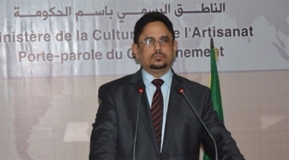 وزير الثقافة الموريتاني المتحدث الرسمي باسم الحكومة محمد الأمين ولد الشيخ (أرشيف)