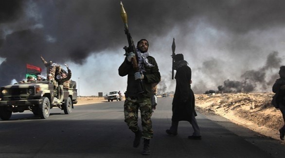 مسلحون في العاصمة الليبية طرابلس (أرشيف)