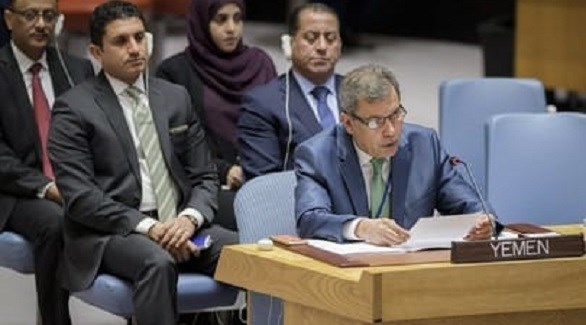 مندوب اليمن لدى الأمم المتحدة عبدالله السعدي (أرشيف)