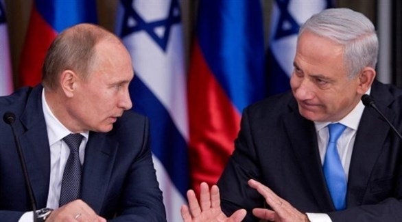 رئيس الوزراء الإسرائيلي بنيامين نتانياهو  والرئيس الروسي فلاديمير بوتين (أرشيف)