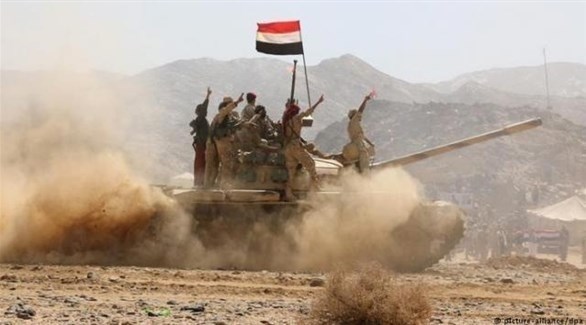 قوات من الجيش الوطني اليمني (أرشيف)