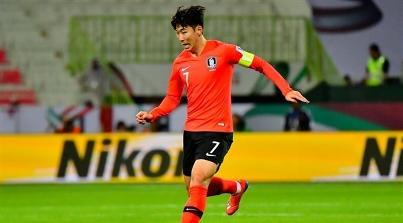 لاعب كوريا الجنوبية سون هيونغ مين (تويتر)
