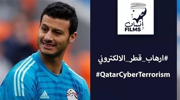 حارس منتخب مصر الذي اخترقت قطر حسابه الإلكتروني (أرشيف)