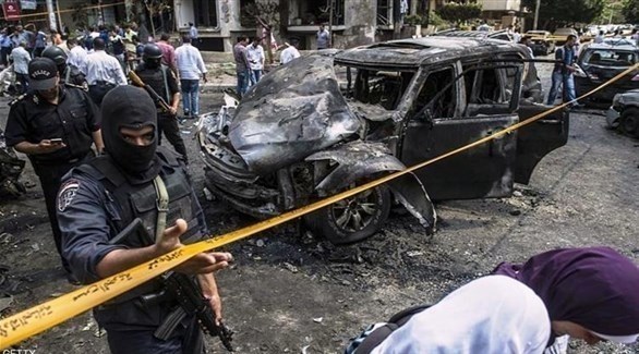 التفجير الإرهابي الذي أودى بحياة النائب العام المصري هشام بركات (أرشيف)