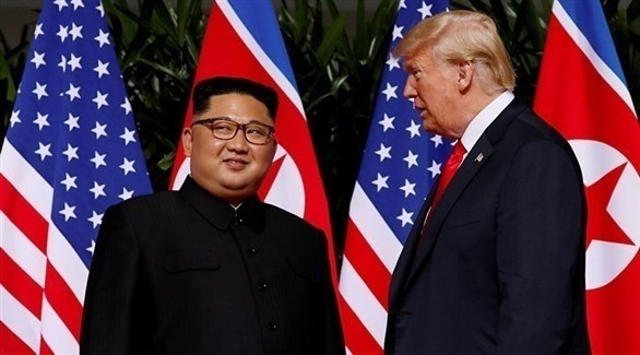 الرئيس الأمريكي دونالد ترامب والزعيم الكوري الشمالي كيم جونغ أون (أرشيف)