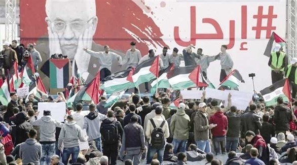 متظاهرون مؤيدون لحماس  في غزة (أرشيف)