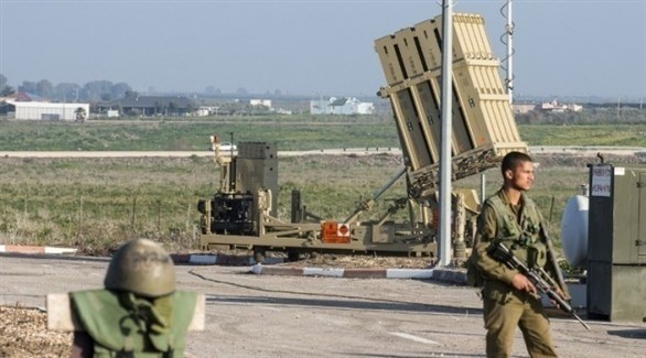 جندي إسرائيلي قرب بطارية صواريخ في  هضبة الجولان المحتلة (أرشيف)