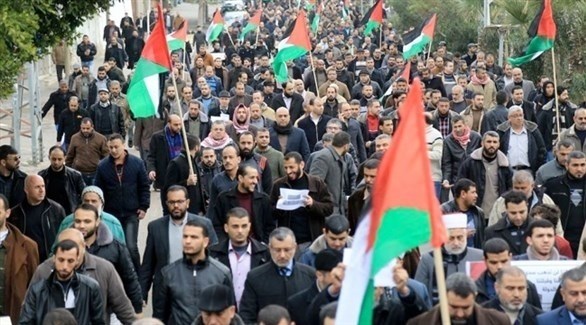 تظاهرة في غزة.(أرشيف)